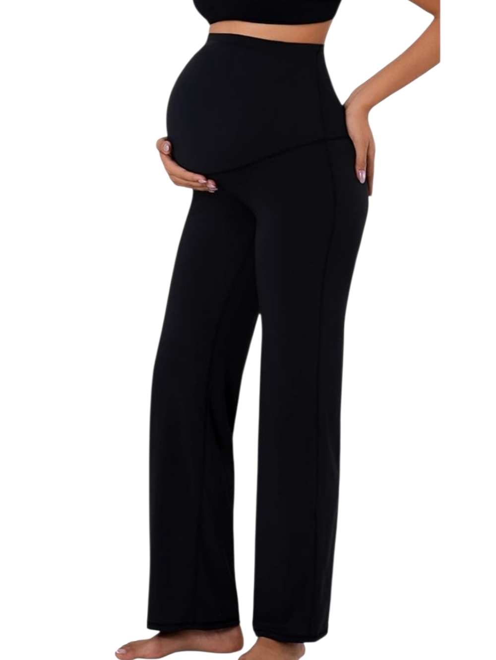 Maternity Yoga Pants, Soft Lining, 2 Pr Sz  M (8/10) NWT
